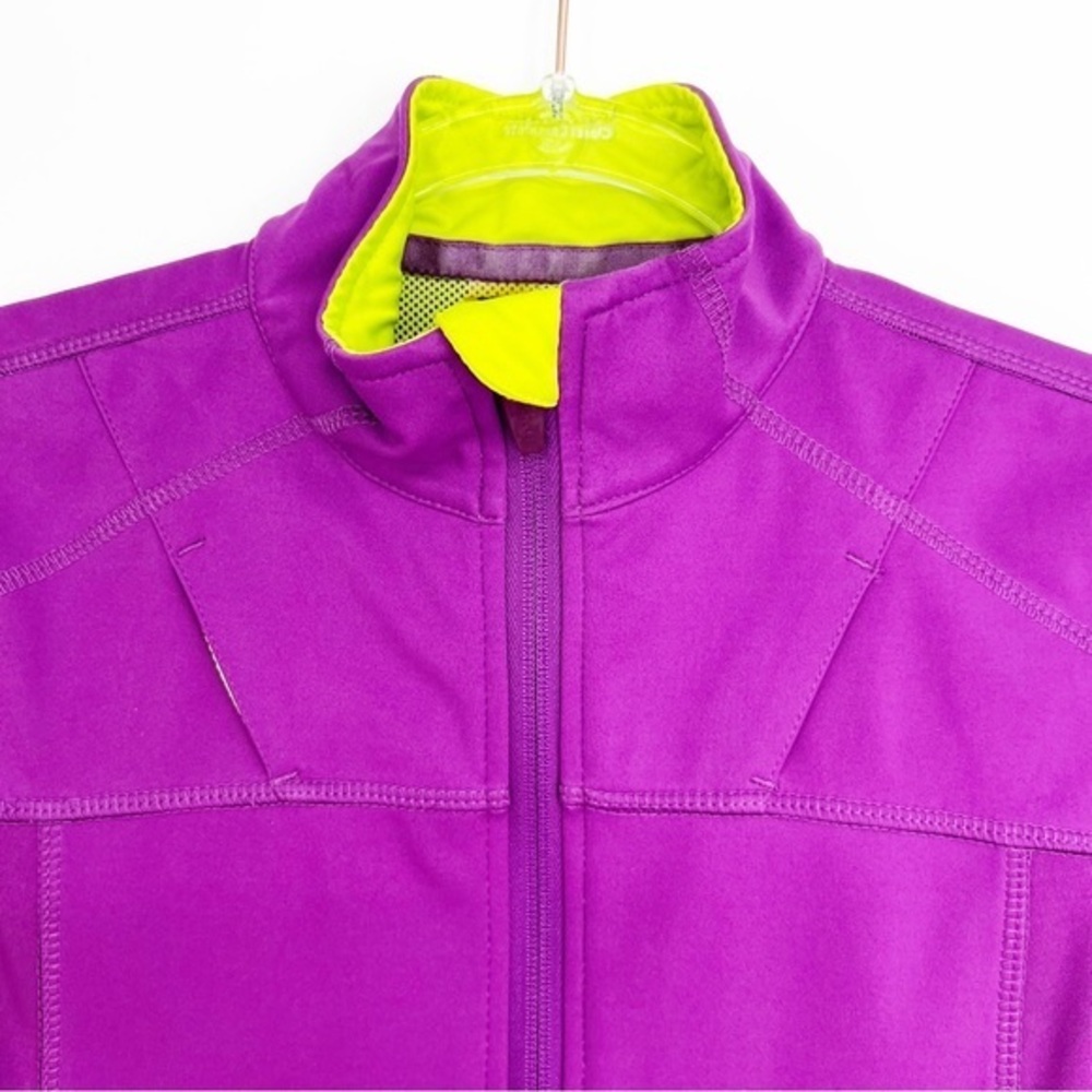 Athleta Womens Purple Full Zip Lightweight Long Sleeve Vented Jacket Size‎ XS - Picture 3 of 12